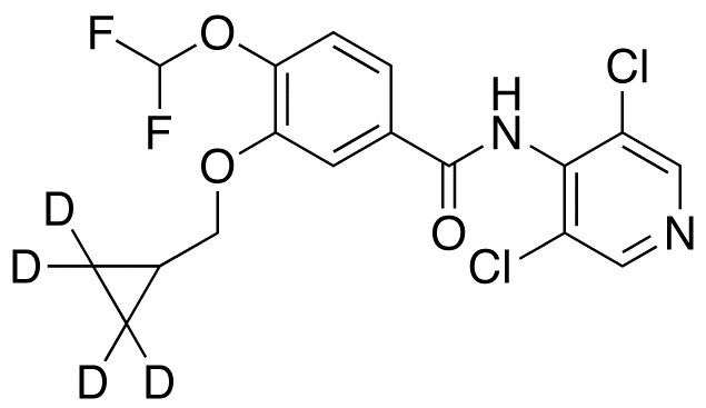 Roflumilast-d<sub>4</sub> (cyclopropyl-2,2,3,3-d<sub>4</sub>)