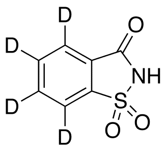 Saccharin-d<sub>4</sub>