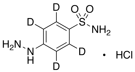 (4-Sulfamoylphenyl)hydrazine-d<sub>4</sub> HCl