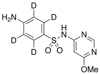 Sulfamonomethoxine-d<sub>4</sub>