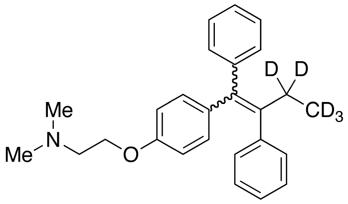 (E/Z)-Tamoxifen-d<sub>5</sub>