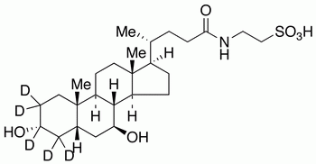 Tauroursodeoxycholic-2,2,3,4,4-d<sub>5</sub> acid