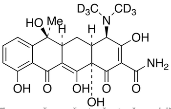 4-epi-Tetracycline-d<sub>6</sub> (approximately 50% pure, contains unidentified salts)