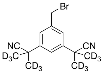 α,α,α’,α’-(Tetramethyl-d<sub>12</sub>)-5-bromomethyl-1,3-benzenediacetonitrile