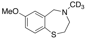 2,3,4,5-Tetrahydro-7-methoxy-4-(methyl-d<sub>3</sub>)-1,4-benzothiazepine