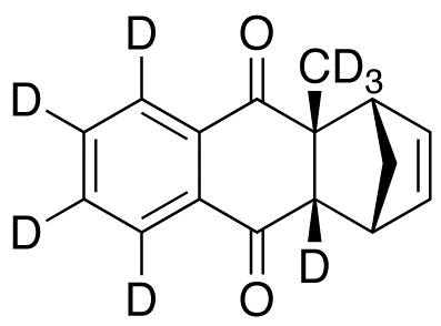 (1R,4S,4aR,9aS)-rel-1,4,4a,9a-Tetrahydro-4a-methyl-1,4-methanoanthracene-9,10-dione-d<sub>8</sub>