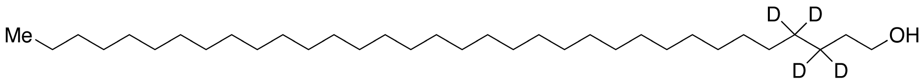 1-Tetratriacontanol-d<sub>4</sub>
