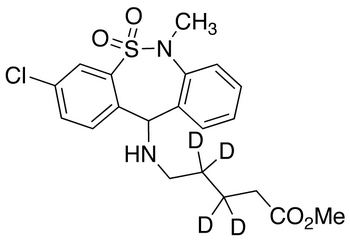 Tianeptine Metabolite MC5-d<sub>4</sub> Methyl Ester