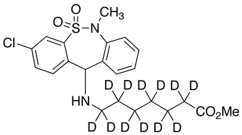 Tianeptine-d<sub>12</sub> Methyl Ester