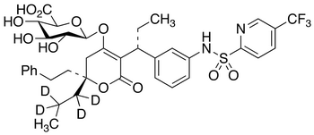 Tipranavir-d<sub>4</sub> β-D-Glucuronide