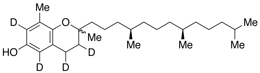 (2RS,4R,8R)-Δ-Tocopherol-d<sub>4</sub>(Mixture of Diastereomers)