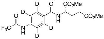 N-[4-[(Trifluoroacetyl)amino]benzoyl-d<sub>4</sub>]-L-glutamic Acid Dimethyl Ester