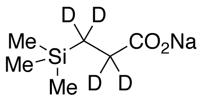 3-(Trimethylsilyl)propionic acid-d<sub>4</sub> sodium salt