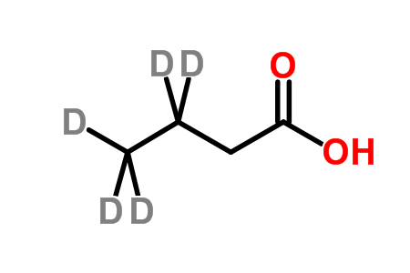 Butyric-3,3,4,4,4-d<sub>5</sub> Acid