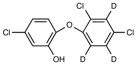Triclosan-d<sub>3</sub> (2,4-dichlorophenoxy-d<sub>3</sub>)