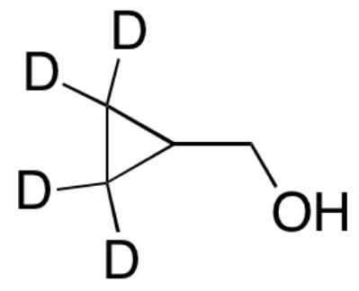 Cyclopropyl-2,2,3,3-d<sub>4</sub>-methyl alcohol