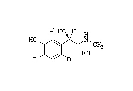 (R)-(-)-Phenylephrine-2,4,6-d<sub>3</sub> hydrochloride
