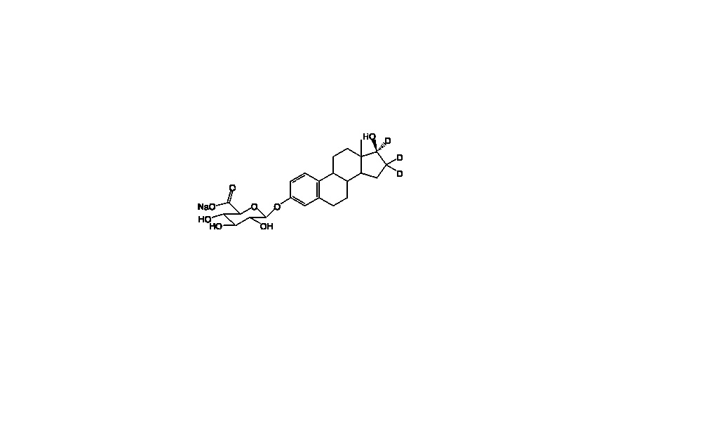 Sodium 17β-Estradiol-16,16,17-d<sub>3</sub> 3-Glucuronide