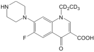 Norfloxacin-d<sub>5</sub> (ethyl-d<sub>5</sub>)