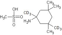 Neramexane-d<sub>6</sub> Mesylate