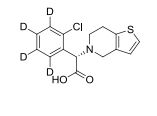 Clopidogrel carboxylic acid-d<sub>4</sub>