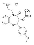 N-Desmethyl Diltiazem-d<sub>3</sub> HCl