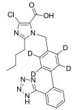 Losartan acid-d<sub>4</sub>