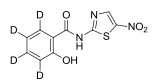 Tizoxanide-d<sub>4</sub>
