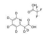 2-Pyridinylacetic acid-d<sub>6</sub>.TFA