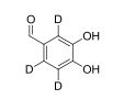 4,5-Dihydroxybenzaldehyde-2,3,6-d<sub>3</sub>