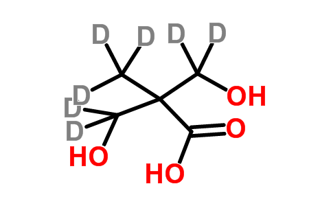 2,2-Bis(hydroxymethyl-d<sub>2</sub>)propionic-3,3,3-d<sub>3</sub> Acid