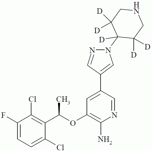 Crizotinib-d<sub>5</sub>