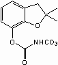 Carbofuran-d<sub>3</sub> (N-methyl-d<sub>3</sub>)