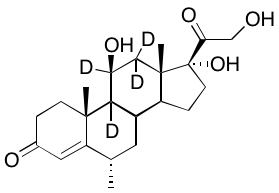 6-α-Methyl cortisol-d<sub>4</sub>