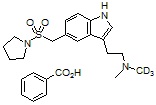 Almotriptan-d<sub>3</sub> Benzoate