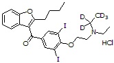 Amiodarone-d<sub>5</sub> HCl