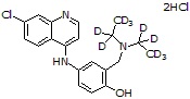 Amodiaquine-d<sub>10</sub> dHCl