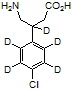 Baclofen-d<sub>5</sub> HCl