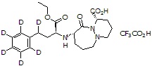 Cilazapril-d<sub>6</sub> trifluoroacetate