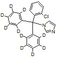 Clotrimazole-d<sub>10</sub>