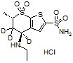 Dorzolamide HCl-d<sub>3</sub>