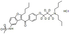 Dronedarone-d<sub>6</sub> HCl