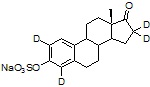 Estrone sulfate sodium salt-d<sub>4</sub>