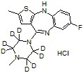 Flumezapine-d<sub>8</sub> HCl