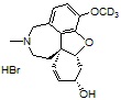 Galanthamine-d<sub>3</sub> hydrochloride