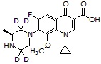Gatifloxacin-d<sub>4</sub>