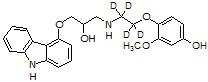 Hydroxycarvedilol-d4