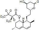 Lovastatin-d<sub>9</sub>