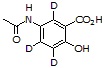 N-Acetyl-5-aminosalicylic acid-d3