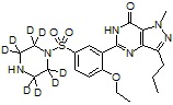 N-Desmethyl-Sildenafil-d8